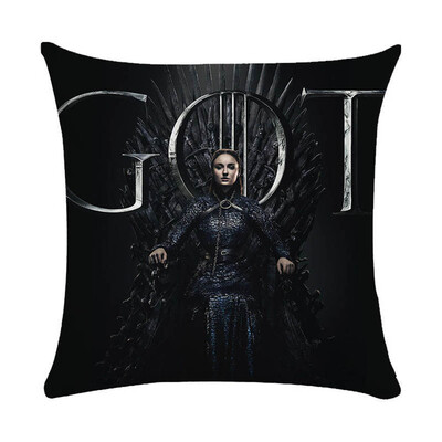 18" Square Game of Thrones Cotton Linen Home Decorative Throw Pillow Case Cushion Cover 45cm45cm
18" Square Game of Thrones Cotton Linen Home Decorative Throw Pillow Case Cushion Cover 45cm45cm
