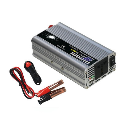 Power Inverter Vehicle Power Converter Universal Modified Sine Wave 1000W DC 12V to 220V AC
Power Inverter Vehicle Power Converter Universal Modified Sine Wave 1000W DC 12V to 220V AC