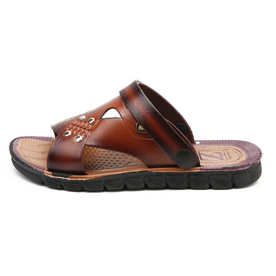 Casual Famous Brand 2019 Hot Sale Men Sandals Shoes Slippers Summer Flip Flops Beach Men Shoes Leather Sandalias Zapatos Hombre
Casual Famous Brand 2019 Hot Sale Men Sandals Shoes Slippers Summer Flip Flops Beach Men Shoes Leather Sandalias Zapatos Hombre