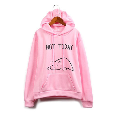 Women Drawstring Hooded Sweatshirt Faux Fleece Cartoon Cat Letters Print Dropped Shoulder Casual Pullover
Women Drawstring Hooded Sweatshirt Faux Fleece Cartoon Cat Letters Print Dropped Shoulder Casual Pullover