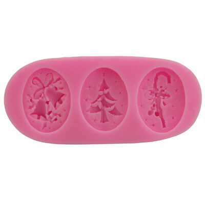Christmas Tree Bell Crutches shape 3D fondant cake Cupcake soap clay Silicone Mold Xmas Theme wedding gift decoration tools
Christmas Tree Bell Crutches shape 3D fondant cake Cupcake soap clay Silicone Mold Xmas Theme wedding gift decoration tools
