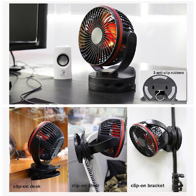 4-Gear Wind Speed Clip Fan with Night Light USB Desk Fan with Rechargeable 4000mAh Battery 360° Manual Rotate Battery Operated Fan
4-Gear Wind Speed Clip Fan with Night Light USB Desk Fan with Rechargeable 4000mAh Battery 360° Manual Rotate Battery Operated Fan