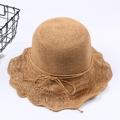 New ladies outdoor outing bow sun hat vacation hollow sun hat hundred set summer straw hat wholesale
New ladies outdoor outing bow sun hat vacation hollow sun hat hundred set summer straw hat wholesale