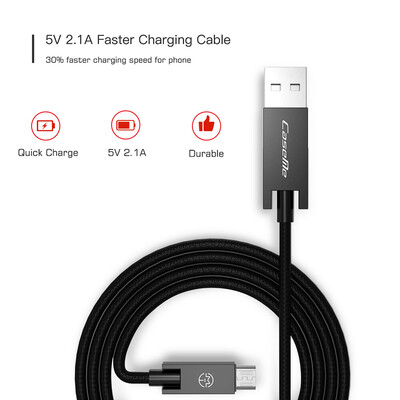 Caseme Micro USB Cable Android Nylon Braided Charger USB to Micro USB Fast Charging Cable for Samsung Xiaomi HTC Tablet
Caseme Micro USB Cable Android Nylon Braided Charger USB to Micro USB Fast Charging Cable for Samsung Xiaomi HTC Tablet