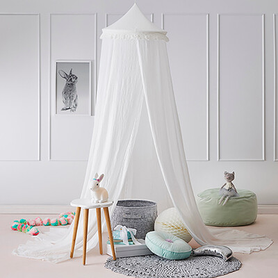 Toponeto Kids Baby Bedding Round Dome Bed Canopy Netting Bedcover Mosquito Net Curtain 
Toponeto Kids Baby Bedding Round Dome Bed Canopy Netting Bedcover Mosquito Net Curtain