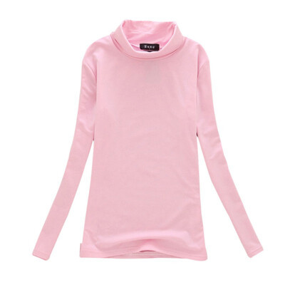 Multi-colors Autumn Winter Women Tops Long Sleeve Turtleneck Women T-shirt Solid Stretch Tops Women Silm Bottoming Shirt Tops W4
Multi-colors Autumn Winter Women Tops Long Sleeve Turtleneck Women T-shirt Solid Stretch Tops Women Silm Bottoming Shirt Tops W4