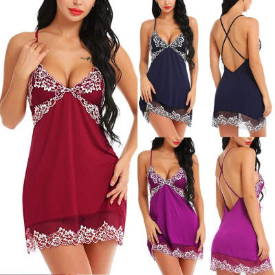 Sexy Lingerie Sleepwear Lace Women&39s G-string Dress Underwear Babydoll Nightwear
Sexy Lingerie Sleepwear Lace Women&39s G-string Dress Underwear Babydoll Nightwear