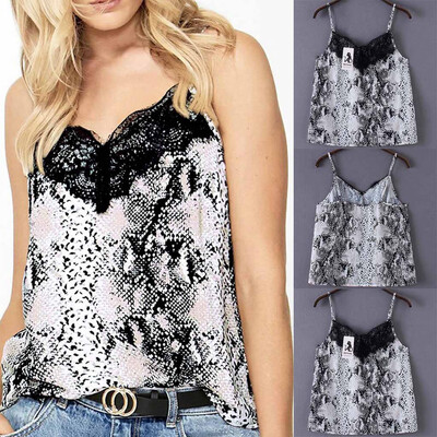 Nomeni Fashion Women V-Neck Lace Up Snake Grain Printed Sleeveless Vest Tank Top Tee
Nomeni Fashion Women V-Neck Lace Up Snake Grain Printed Sleeveless Vest Tank Top Tee