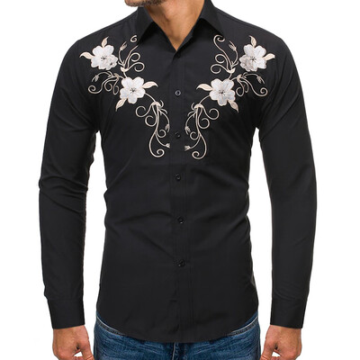 Toponeto Mens New Style Fashion stamped Long Sleeve Shirt Printed Long-Sleeved Blouse
Toponeto Mens New Style Fashion stamped Long Sleeve Shirt Printed Long-Sleeved Blouse