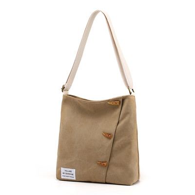 Retro personalized canvas bag ladies light recreational bag ladies bag large capacity fashionable single shoulder bag bucket bag l
Retro personalized canvas bag ladies light recreational bag ladies bag large capacity fashionable single shoulder bag bucket bag l