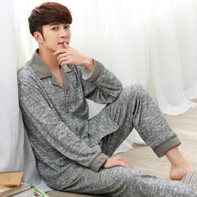 Men Pajamas Set Long Sleeve Top With Pockets Pants Cotton Pajama Casual Autumn Lounge Wear Sleepwear Homewear Set
Men Pajamas Set Long Sleeve Top With Pockets Pants Cotton Pajama Casual Autumn Lounge Wear Sleepwear Homewear Set