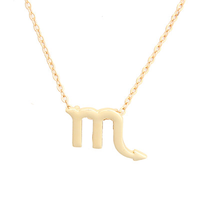1 Pcs Fashion Jewelry Zodiac 12 Constellation Scorpio Pendant Necklace For Women Gifts
1 Pcs Fashion Jewelry Zodiac 12 Constellation Scorpio Pendant Necklace For Women Gifts