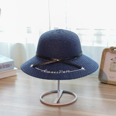 Women Hat Summer Fall Sunscreen Bow Straw Weaving Hat Embroidery Letter Wide Brim Travel Beach Suns Visor UV Protection Cap
Women Hat Summer Fall Sunscreen Bow Straw Weaving Hat Embroidery Letter Wide Brim Travel Beach Suns Visor UV Protection Cap
