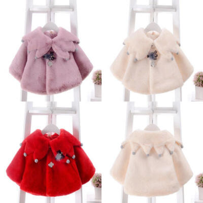 0-4T Toddler Kids Baby Girl Winter Warm Fleece Coat Jacket Outwear Cloak Parka
0-4T Toddler Kids Baby Girl Winter Warm Fleece Coat Jacket Outwear Cloak Parka