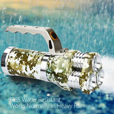 Saidsome Rechargeable LED Searchlight Tactical Flashlight 3T6 Spotlight 9000 Lumens flashlight lamp
Saidsome Rechargeable LED Searchlight Tactical Flashlight 3T6 Spotlight 9000 Lumens flashlight lamp