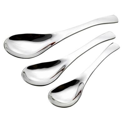 Stainless Steel Chinese Soup Spoon Round Earl Scoop Thick Cooking Meal Food Spoon Kitchen Dinnerware
Stainless Steel Chinese Soup Spoon Round Earl Scoop Thick Cooking Meal Food Spoon Kitchen Dinnerware