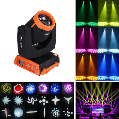 230W RGBW DMX512 Moving Heads Stage Light Touching Screen 14 Colors & 18 Patterns Beam Gobos Prism Dimming Spotlight 16 Channel Au
230W RGBW DMX512 Moving Heads Stage Light Touching Screen 14 Colors & 18 Patterns Beam Gobos Prism Dimming Spotlight 16 Channel Au
