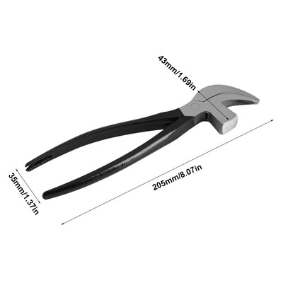 Greensen Steel Cobbler Plier45 Steel Cobbler Plier for Shoemaking Leather Craft DIY Working Tool Beak Shape Hand Operated
Greensen Steel Cobbler Plier45 Steel Cobbler Plier for Shoemaking Leather Craft DIY Working Tool Beak Shape Hand Operated