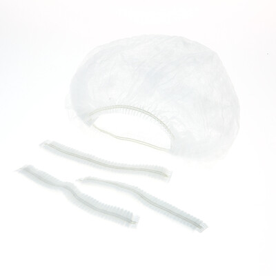 Carevas 100PCS Disposal Hair Net Caps Elastic Non-Woven Head Buffant Caps Hair Covers for MedicalLabsFood ServiceTattoo 
Carevas 100PCS Disposal Hair Net Caps Elastic Non-Woven Head Buffant Caps Hair Covers for MedicalLabsFood ServiceTattoo