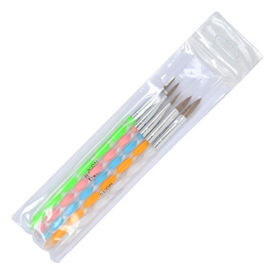 Toponeto Women Gel Nail Brush Nail Tools Brush Set Flower Pen Fan Pen Dizzy Pen
Toponeto Women Gel Nail Brush Nail Tools Brush Set Flower Pen Fan Pen Dizzy Pen