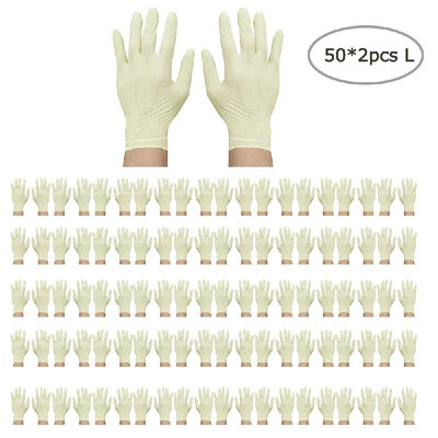 Disposable Latex Gloves Work Gloves Laboratory Gloves Waterproof&Anti-pollution Protection Gloves 100 pcs
Disposable Latex Gloves Work Gloves Laboratory Gloves Waterproof&Anti-pollution Protection Gloves 100 pcs