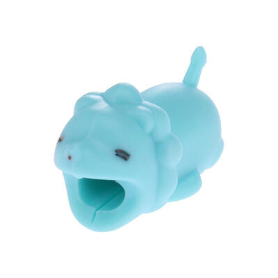 Soft PVC Animal Shape Bite Anti Break Cable Protector Data Line Wire Cover
