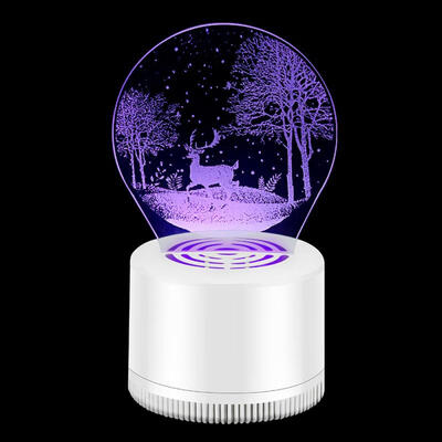 3D LED Illusion Mosquito Bug Zapper Creative Mosquito Lamp Fly Trap Swatter Racket For Home Use
3D LED Illusion Mosquito Bug Zapper Creative Mosquito Lamp Fly Trap Swatter Racket For Home Use