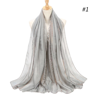 Cross-border express sales foreign trade gold wire stripe porcelain point color diamond cotton&linen scarf Muslim ladies baotou
Cross-border express sales foreign trade gold wire stripe porcelain point color diamond cotton&linen scarf Muslim ladies baotou