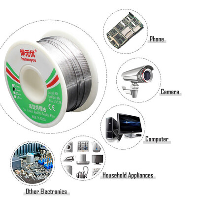 〖Follure〗60-40 Tin Lead Rosin Core Solder Wire for Electrical Solderding 05mm 100g
〖Follure〗60-40 Tin Lead Rosin Core Solder Wire for Electrical Solderding 05mm 100g