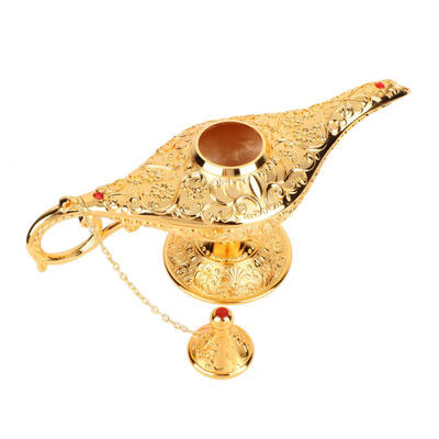 Greensen Vintage Legend Aladdin Magic Genie Light Lamp Home Decor Ornaments Gift Collection
Greensen Vintage Legend Aladdin Magic Genie Light Lamp Home Decor Ornaments Gift Collection