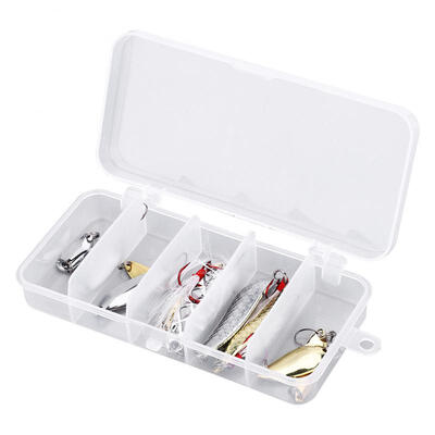 Greensen 10PCS Fish Lures Artificial Fake Feather Bait Hard Lures Set Fishing Tackle with Hook
Greensen 10PCS Fish Lures Artificial Fake Feather Bait Hard Lures Set Fishing Tackle with Hook