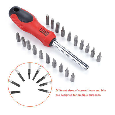 Greensen 37Pcs Multi-Functional Chrome-Vanadium Steel Screwdrivers&Bits ScrewsRepair Tools Set
Greensen 37Pcs Multi-Functional Chrome-Vanadium Steel Screwdrivers&Bits ScrewsRepair Tools Set
