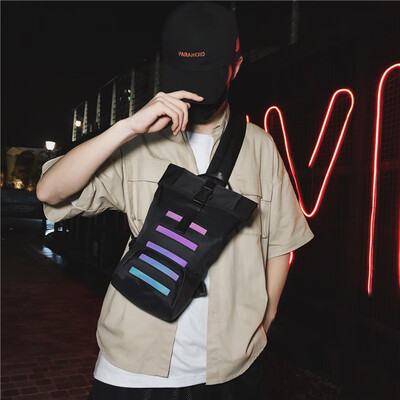 Sports port stylist bag slanted reflected tide brand chest bag hip-hop bungee jumping bag female male street single shoulder man i
Sports port stylist bag slanted reflected tide brand chest bag hip-hop bungee jumping bag female male street single shoulder man i