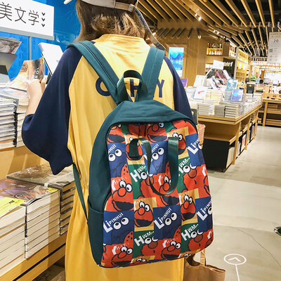 Junior high school student schoolbag girl ins Fengya Hong Kong style Korean version of high school students retro backpack sesame
Junior high school student schoolbag girl ins Fengya Hong Kong style Korean version of high school students retro backpack sesame