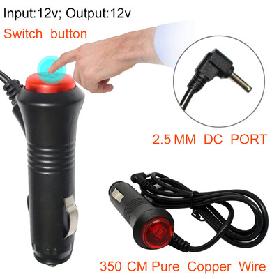 〖Follure〗DC 12V 25MM Car Adapter Charger Cigarette Lighter Power Plug Cord GPS Cable35M
〖Follure〗DC 12V 25MM Car Adapter Charger Cigarette Lighter Power Plug Cord GPS Cable35M