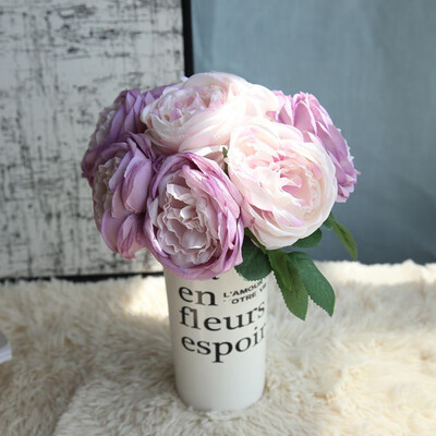 Gobestart Artificial Rose Silk Flowers 5 Flower Head Leaf Garden Decor Bridal Bouquet BU
Gobestart Artificial Rose Silk Flowers 5 Flower Head Leaf Garden Decor Bridal Bouquet BU