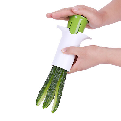 Siaonvr Kitchen Cucumber Divider Carrot Strawberry Slicer Splitter Gadget Cutting Tool
Siaonvr Kitchen Cucumber Divider Carrot Strawberry Slicer Splitter Gadget Cutting Tool