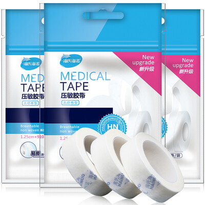 Hais Heinuo medical tape paper non-woven breathable easy to tear hypoallergenic pressure sensitive tape 125910cm3
Hais Heinuo medical tape paper non-woven breathable easy to tear hypoallergenic pressure sensitive tape 125910cm3