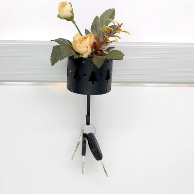 Gobestart Wrought Iron Hook Decor Room Wall Shelf Creative Flower Basket Storage Rack
Gobestart Wrought Iron Hook Decor Room Wall Shelf Creative Flower Basket Storage Rack