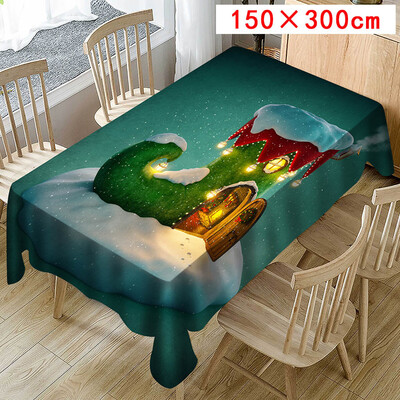 Tailored Christmas Tablecloth Print Rectangle Table Cover Holiday Party Home Decor
Tailored Christmas Tablecloth Print Rectangle Table Cover Holiday Party Home Decor
