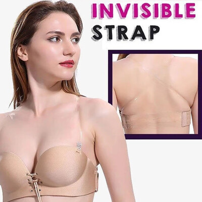 〖Follure〗Non-Slip Strapless Comfy Bra Drawstrings Push Up Lace Bra Adjustable Women
〖Follure〗Non-Slip Strapless Comfy Bra Drawstrings Push Up Lace Bra Adjustable Women