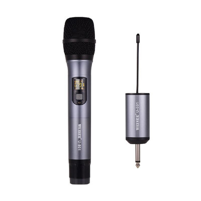 UHF Handheld Wireless Microphone Mic with Mini Receiver 50 Channels for Karaoke Business Meeting Speech Home Entertainment
UHF Handheld Wireless Microphone Mic with Mini Receiver 50 Channels for Karaoke Business Meeting Speech Home Entertainment