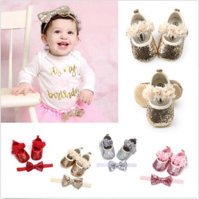 Baby Girl ShoesHeadband Moccasin Infant Toddler Wedding Party Crib Prewalkers
Baby Girl ShoesHeadband Moccasin Infant Toddler Wedding Party Crib Prewalkers