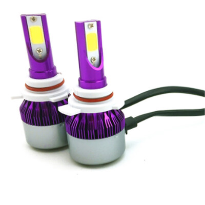 9012 C6P 2PCS Led Cob LED Chip Car Headlamp 36W 6500k White Light 8000LM Car Bulb Fog Light Purple
9012 C6P 2PCS Led Cob LED Chip Car Headlamp 36W 6500k White Light 8000LM Car Bulb Fog Light Purple