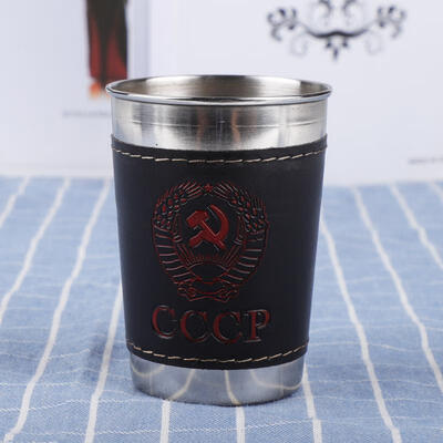 Greensen 4pcs 170ml Stainless Steel Mini Portable Coffee Wine Cup with Leather Cover
Greensen 4pcs 170ml Stainless Steel Mini Portable Coffee Wine Cup with Leather Cover