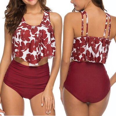 Roseonmyhand Women Two Piece Plus Size Sexy Backless Halter Beach Printed Swimwear Set
Roseonmyhand Women Two Piece Plus Size Sexy Backless Halter Beach Printed Swimwear Set