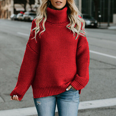 〖Follure〗Women Long Sleeve Loose Turtleneck Knitted Sweater Jumper Pullover Top Blouse
〖Follure〗Women Long Sleeve Loose Turtleneck Knitted Sweater Jumper Pullover Top Blouse