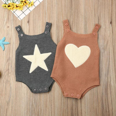 US Newborn Infant Baby Boy Girl Knitted Romper Bodysuit Jumpsuit Outfits Clothes
US Newborn Infant Baby Boy Girl Knitted Romper Bodysuit Jumpsuit Outfits Clothes