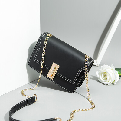Womens bag messenger bag simple tide single shoulder lock small square bag retro chain style
Womens bag messenger bag simple tide single shoulder lock small square bag retro chain style