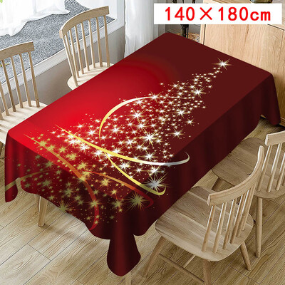 Toponeto Christmas Tablecloth Print Rectangle Table Cover Holiday Party Home Decor
Toponeto Christmas Tablecloth Print Rectangle Table Cover Holiday Party Home Decor